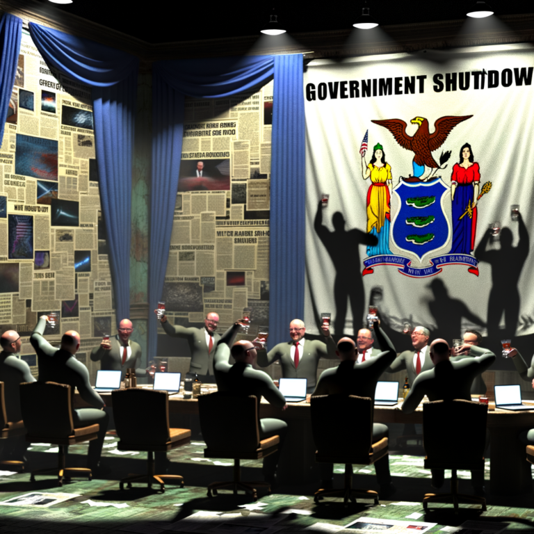 “Conspiracy Theorists Celebrate: Is the US Government Shutdown a Hidden Blessing?”