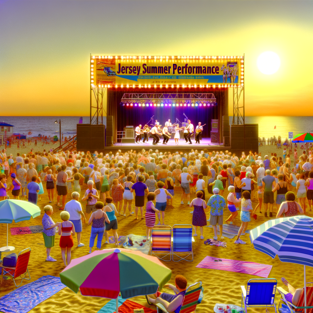 “Throwback to My Jersey Summer: A Performance to Remember!”