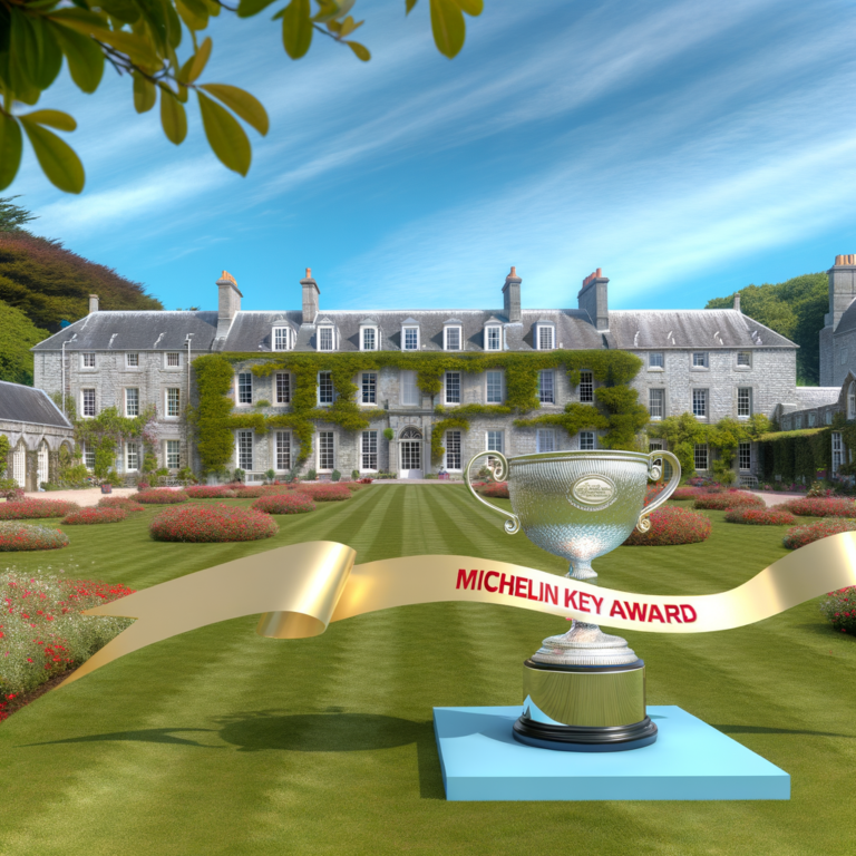 Longueville Manor Receives Prestigious Michelin Key Award!