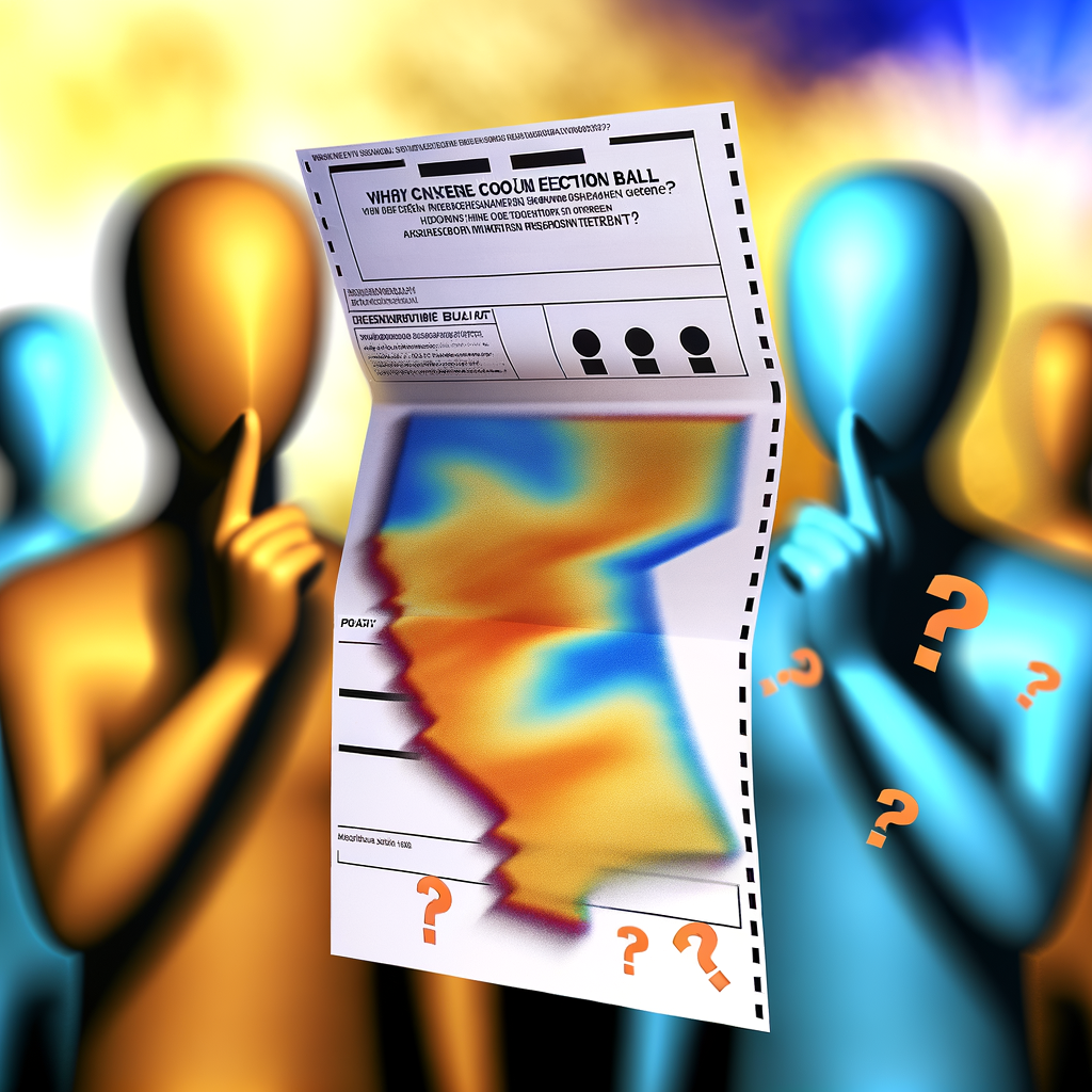 “California’s Ballot Design Sparks Controversy: Are Conspiracy Theories About a Rigged Election Taking Hold?”