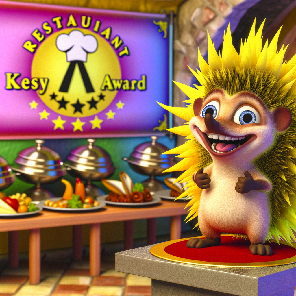 “The Blonde Hedgehog Receives Prestigious Michelin Key Award!”