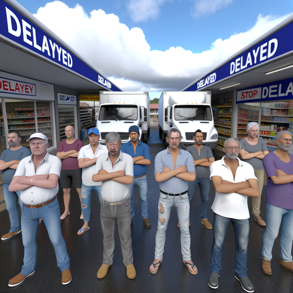 Shop Owners Express Outrage Over Freight Service Delays!