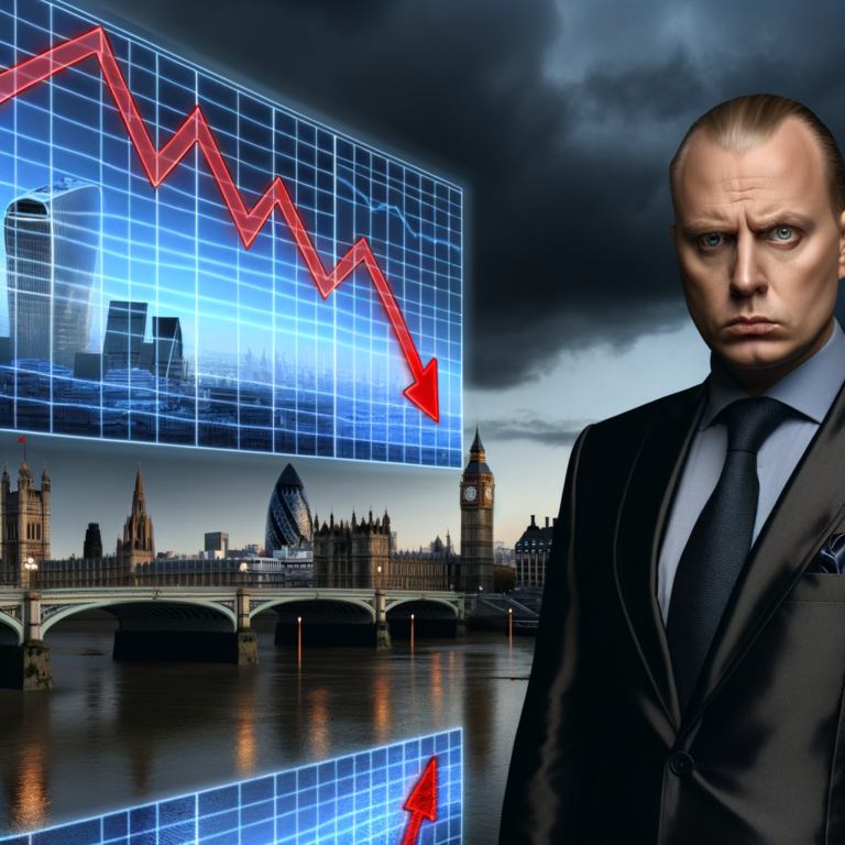 Bank’s Taylor Warns of Increasing Risk of UK Economy Slipping into Negative Growth