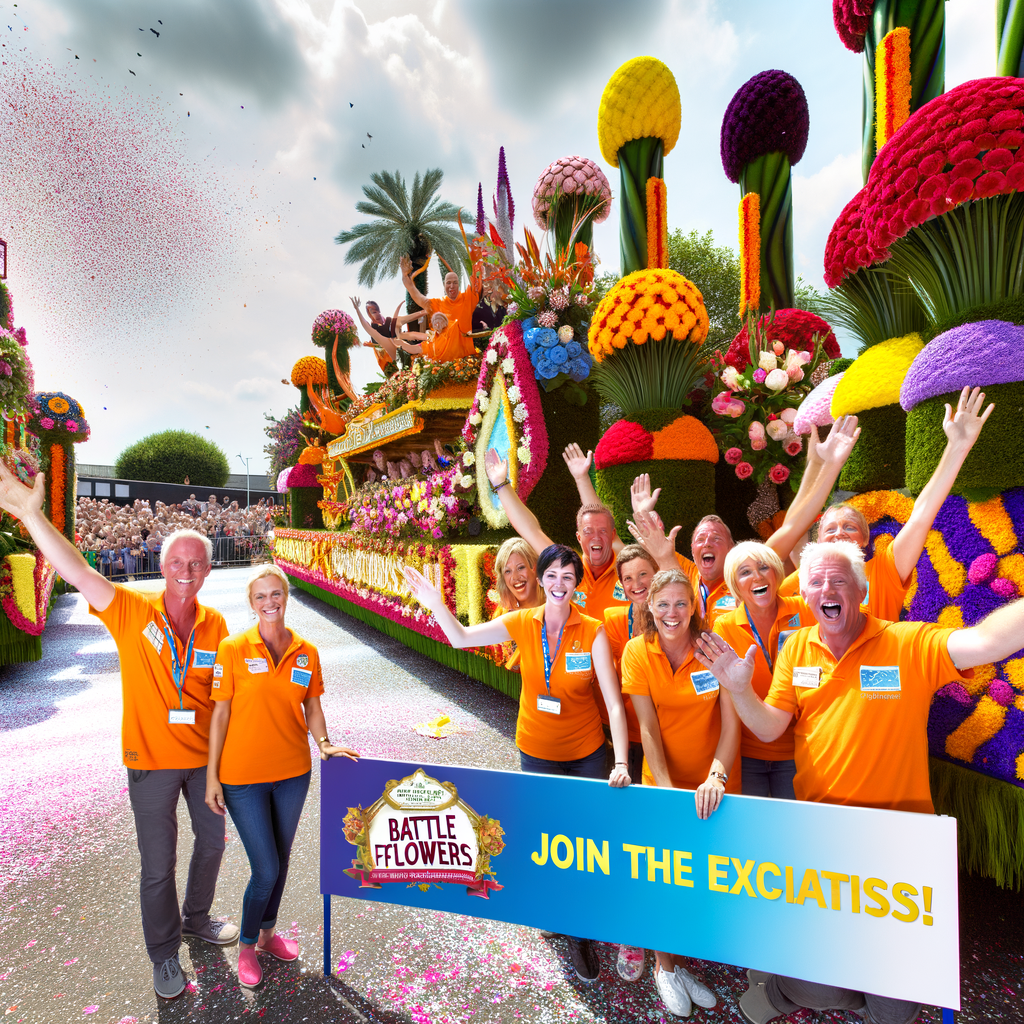 Join the Excitement: Seeking Sponsors for the Thrilling Return of Jersey’s Battle of Flowers!