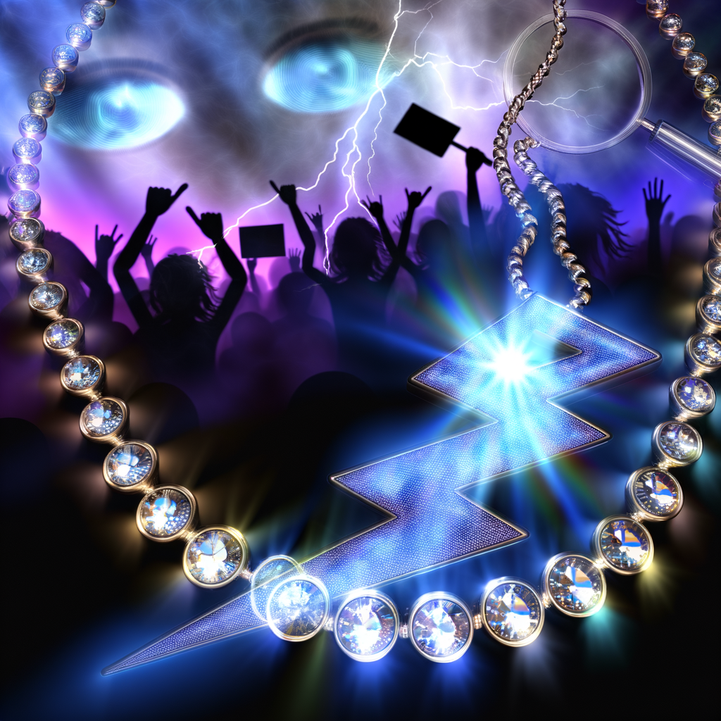 “Taylor Swift’s Sold-Out Lightning Bolt Necklace Ignites Wild New Conspiracy Theory!”