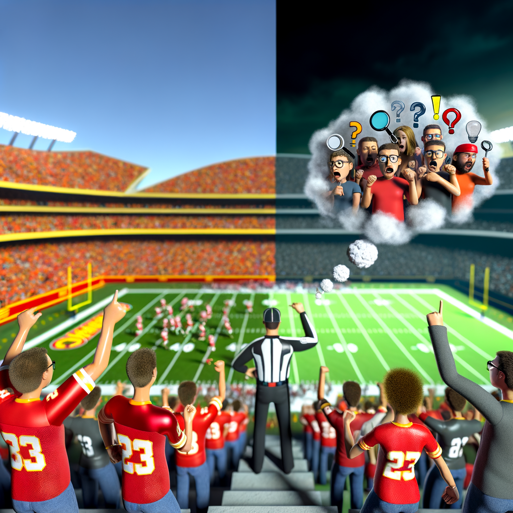 “Did the Chiefs Get a Boost from Controversial Calls? NFL Fans Weigh In on Conspiracy Theories!”