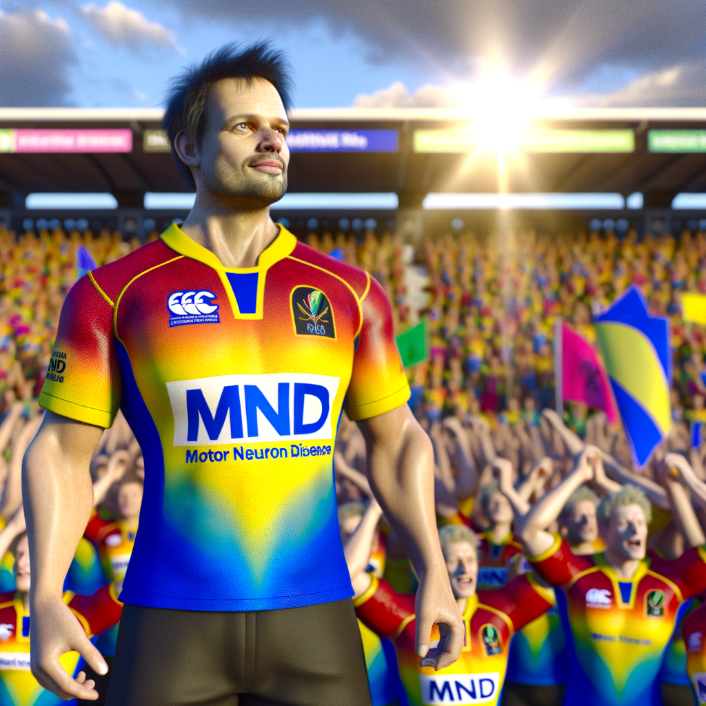 “Kevin Sinfield’s Inspiring Fundraiser for MND Takes Jersey by Storm!”