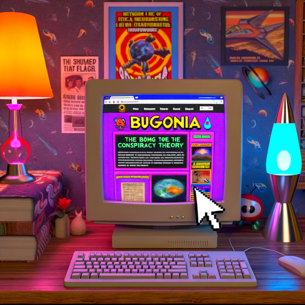 “Step Back in Time: Bugonia’s Conspiracy Theory Website Revives Nostalgic Internet Vibes!”