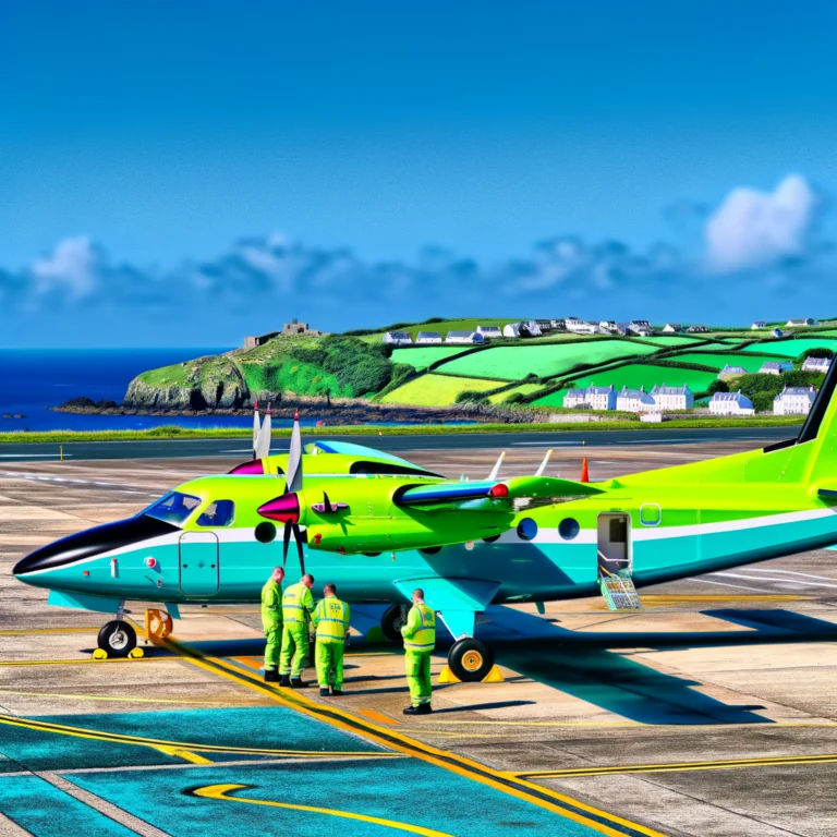 Revamped and Ready: Alderney’s Twin Otter Aircraft Transformed to ‘As-New’ Condition!