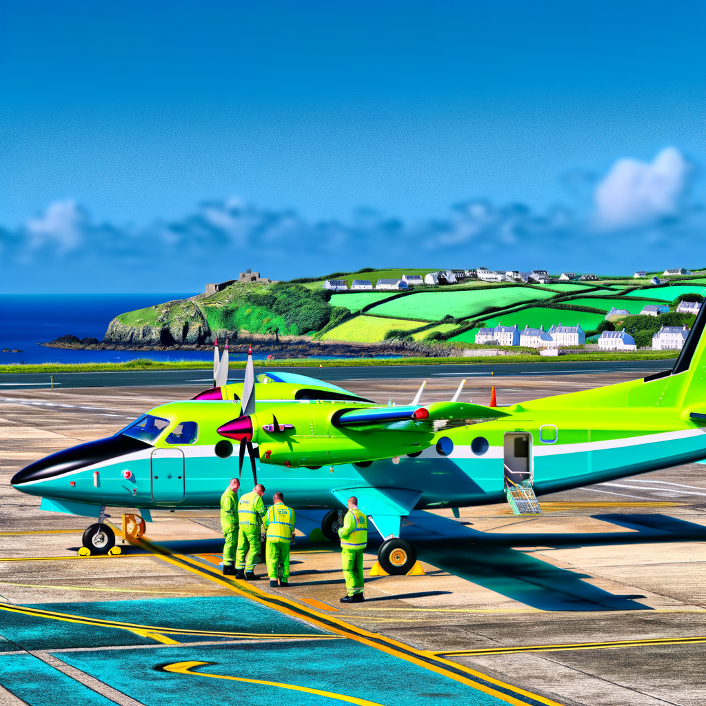 Revamped and Ready: Alderney’s Twin Otter Aircraft Transformed to ‘As-New’ Condition!