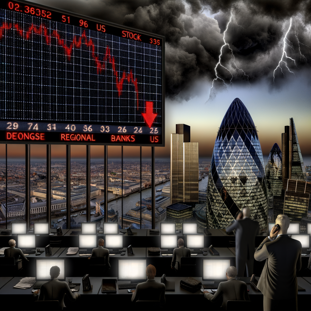 FTSE 100 Faces Its Biggest Drop Since April Amidst US Regional Bank Turmoil!