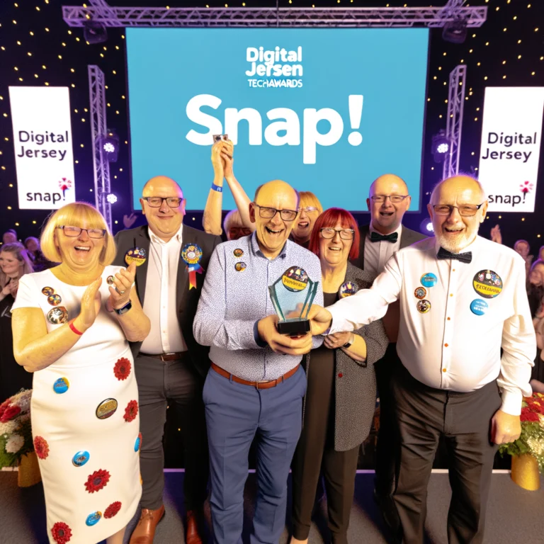 Dementia Jersey Takes Home Creative Award at the Digital Jersey TechAwards, Partnering with Snap!