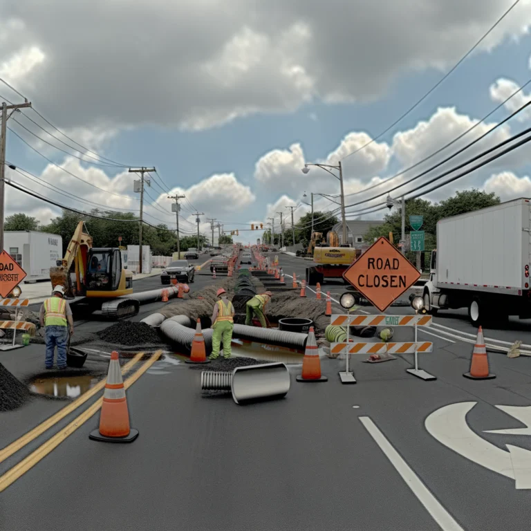 Essential Jersey Road Closures Ahead: Major Drainage Upgrade in the Works!