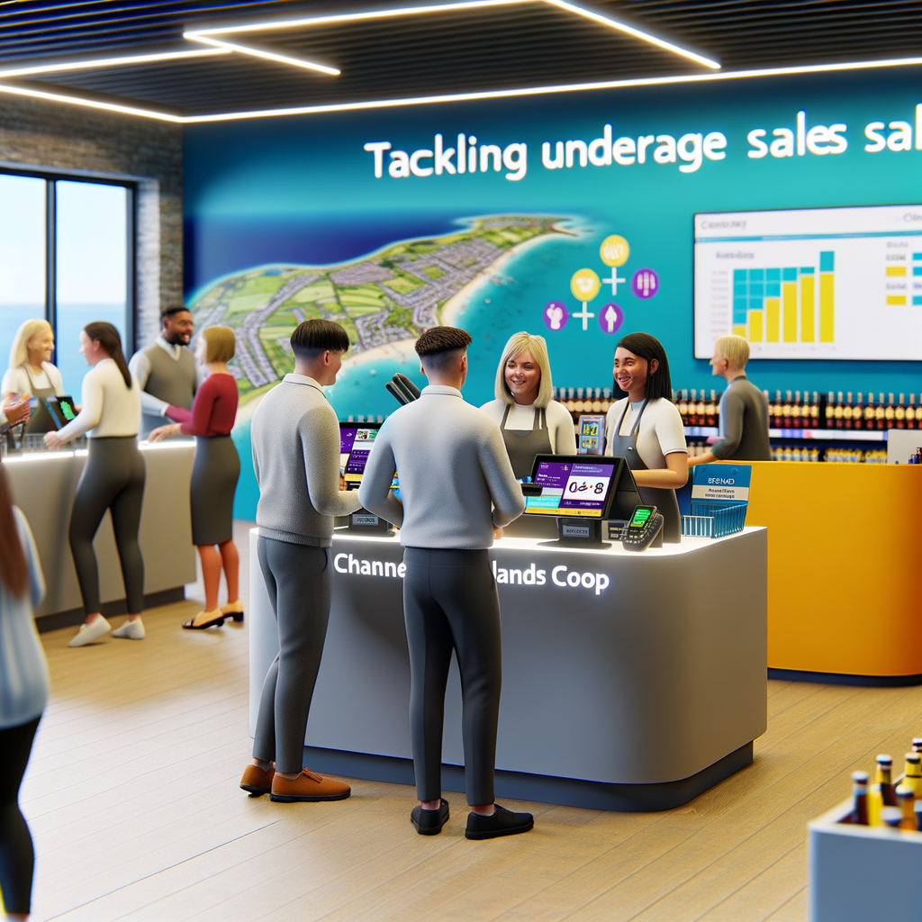 “Revolutionizing Retail: Channel Islands Coop Teams Up with Partners to Combat Underage Sales Using Cutting-Edge Technology!”