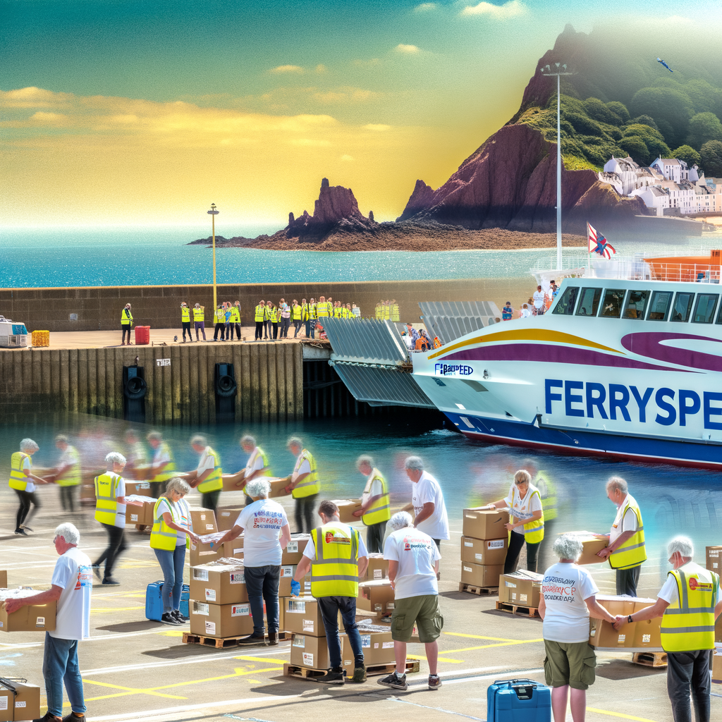 Ferryspeed Teams Up with Jersey Hospice Care: A Powerful Community Logistics Partnership!