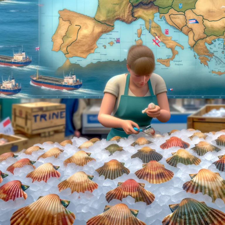 “Unlocking the Secrets: What You Need to Know About Scallop Exports to France!”