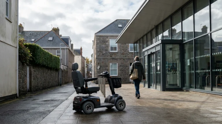 Mobility scooters available to hire at Liberation Station