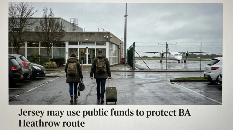 Jersey may use public funds to protect BA Heathrow route